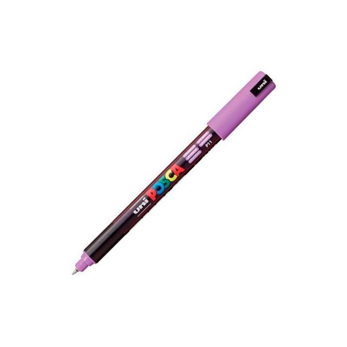 Posca Marcador Pc-1Mr No Permanente Punta Extrafina 0.7 mm Lavanda Posca Marcador Pc-1Mr No Permanente Punta Extrafina 0.7 mm Lavanda