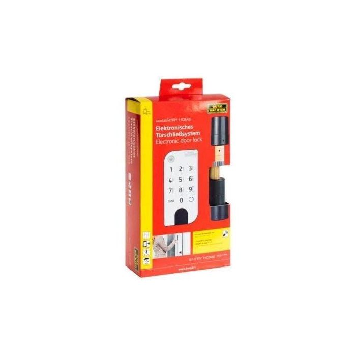 Burg-Wächter BUR4003482500101 Cilindro Electrónico Dry-winger Home 5001 con Teclado Pincode para 6 Usuarios 5 Burg-Wächter BUR4003482500101 Cilindro Electrónico Dry-winger Home 5001 con Teclado Pincode para 6 Usuarios 5