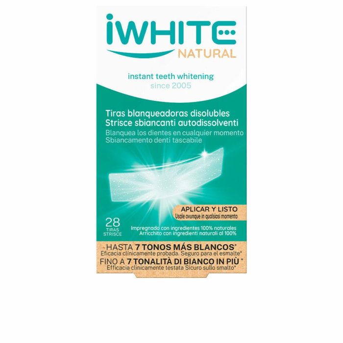 Iwhite Tiras Blanqueadoras Disolubles 28 u - Blanqueamiento Dental
