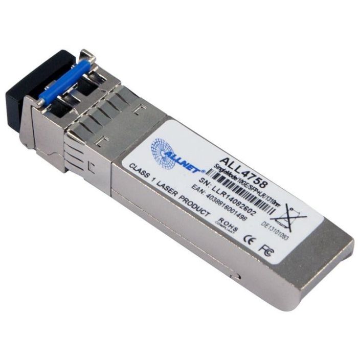 ALLNET Switch Modul ALL4758-INDU SFP+(Mini-GBIC). 10Gbit Singlemode. LR/LC. Industrial -40 -+85Grad. DDM. bis 20Km 0 ALLNET Switch Modul ALL4758-INDU SFP+(Mini-GBIC). 10Gbit Singlemode. LR/LC. Industrial -40 -+85Grad. DDM. bis 20Km 0