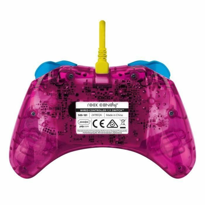 PDP PDP0708056068493 Mando Gamepad para Nintendo Switch Melocotón Rock Candy Con Cable Rosa 7 PDP PDP0708056068493 Mando Gamepad para Nintendo Switch Melocotón Rock Candy Con Cable Rosa 7