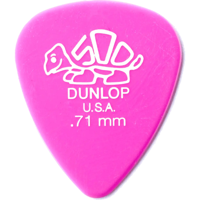 Dunlop Pack 12 Púas Delrin 500 - 0,71Mm 3