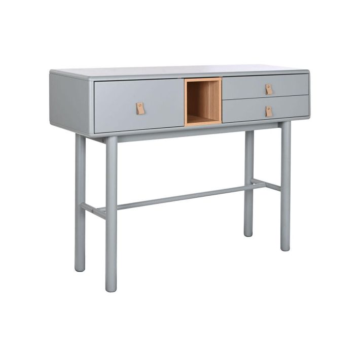 Consola Home ESPRIT Azul Gris Madera MDF 120 x 35 x 90 cm