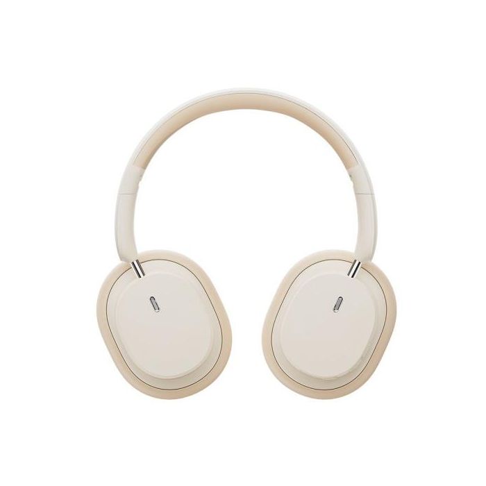 BASEUS BOWIE D05 WIRELESS HEADPHONES CREAMY-WHITE Bluetooth 5.3 70h Blanco