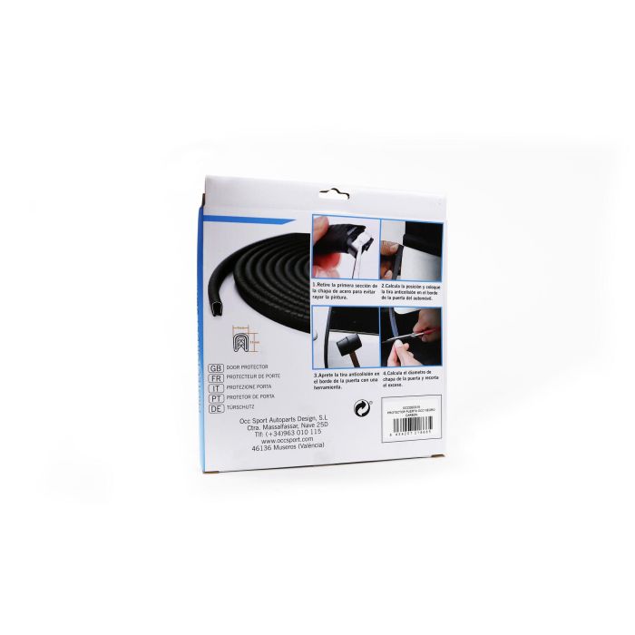 Protector De Puerta Negro Carbon Occ Sport OCCDEC015 7 Protector De Puerta Negro Carbon Occ Sport OCCDEC015 7