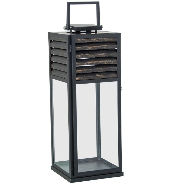 Farol Alexandra House Living Negro Acero