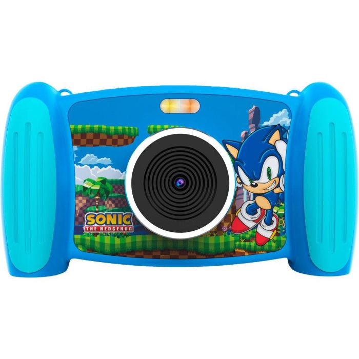 SEGA Cámara Interactiva Sonic The Hedgehog, 5 MP, Zoom x4, Vídeo 1080p, Filtros, Reproductor MP3 con Tarjeta SD Incluida SEGA Cámara Interactiva Sonic The Hedgehog, 5 MP, Zoom x4, Vídeo 1080p, Filtros, Reproductor MP3 con Tarjeta SD Incluida