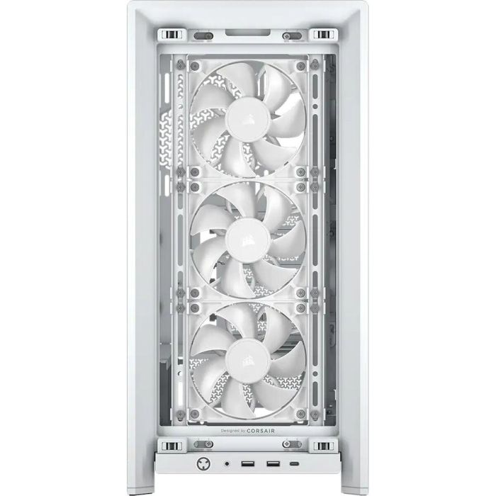 Corsair CC-9011313-WW Caja para PC Semitorre Frame 4000D RS Blanca 6