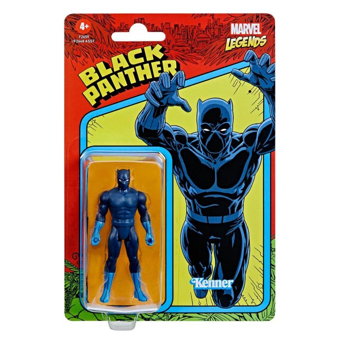 Hasbro Marvel Legends Retro 375 Colección Black Panther Figura de Acción F2659 (Marvel) 2