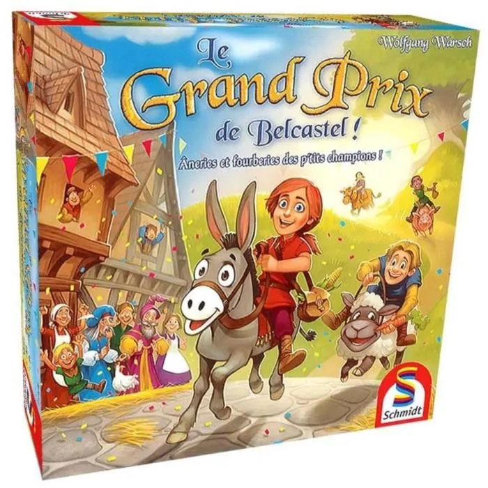 Schmidt Spiele El Gran Premio de Belcastel Juego de mesa 3 Schmidt Spiele El Gran Premio de Belcastel Juego de mesa 3
