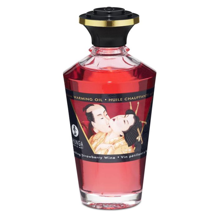 Aceite Efecto Calor de Fresa Shunga (100 ml) 3