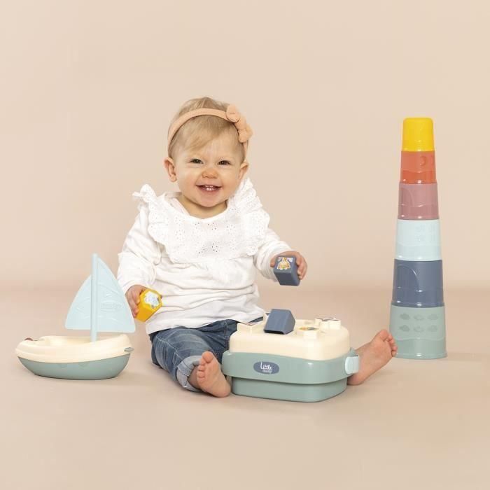 Little Smoby - Caja despertar y baño - 3 juegos despertar - A partir de 12 meses - Fabricado en Francia 3 Little Smoby - Caja despertar y baño - 3 juegos despertar - A partir de 12 meses - Fabricado en Francia 3
