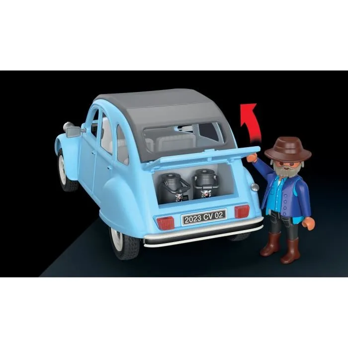 Playmobil Citroën 2CV Classic Cars - Colling Car Juguete - Referencia 70640 5