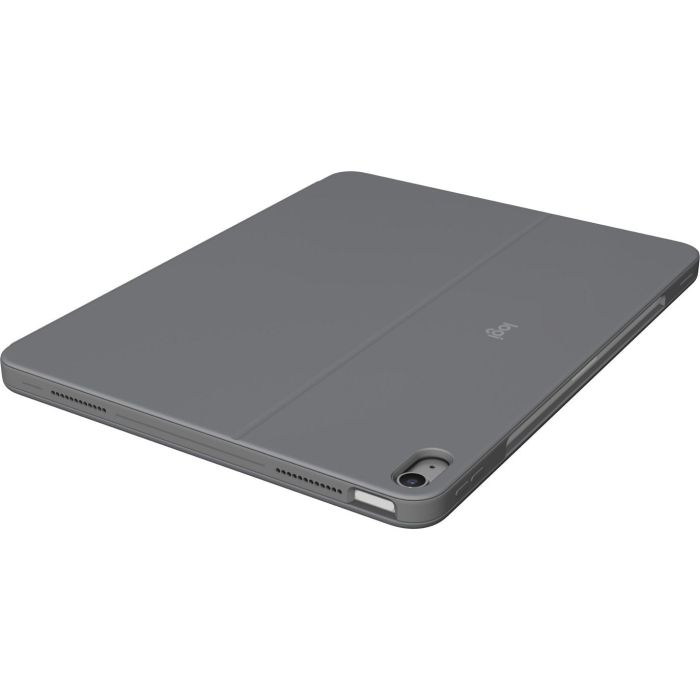 Logitech Combo Touch Teclado Funda Trackpad Retroiluminado para Apple iPad Air 13-inch (M2) QWERTY Inglés UK - Gris Oxford