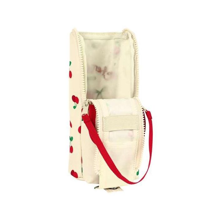 Estuche Escolar Safta Cherry Beige (6 x 21 x 6 cm) 7 Estuche Escolar Safta Cherry Beige (6 x 21 x 6 cm) 7