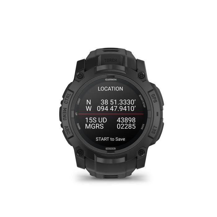 Reloj inteligente deportivo Garmin Instinct 3 Tactical Edition con GPS - AMOLED - 1,3" - 50 mm - Negro Reloj inteligente deportivo Garmin Instinct 3 Tactical Edition con GPS - AMOLED - 1,3" - 50 mm - Negro