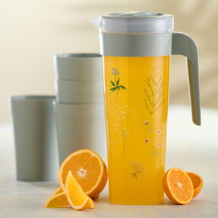 Day Jarra 1,4 L con 4 Vasos Day Colores Surtidos Amarillo Arena Arena Natural Verde Musgo Apta Lavavajillas 1 Day Jarra 1,4 L con 4 Vasos Day Colores Surtidos Amarillo Arena Arena Natural Verde Musgo Apta Lavavajillas 1