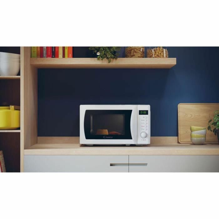 Candy CMWA20SDLW Microondas Monofunción Idea 20L 700W con Display Digital y 8 Programas Automáticos Blanco 1