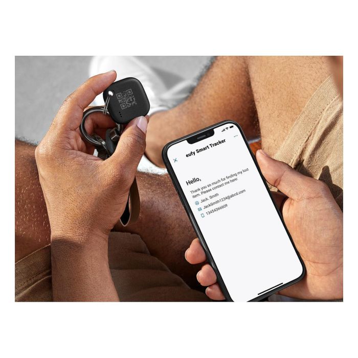 Anker eufy Security SmartTrack Link - 2 Pack Anti-Pérdida Bluetooth Tag Buscador Universal Negro, Resistente al Agua, Compatible con Find My, Batería CR2032 Reemplazable 3 Anker eufy Security SmartTrack Link - 2 Pack Anti-Pérdida Bluetooth Tag Buscador Universal Negro, Resistente al Agua, Compatible con Find My, Batería CR2032 Reemplazable 3