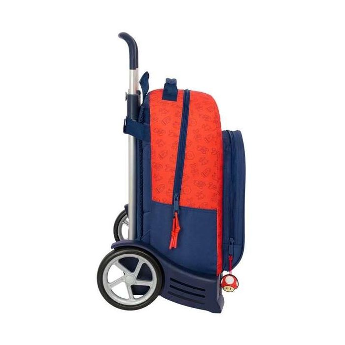 Mochila Safta Mod. 305 Con Carro Evolution Super Mario Trick 420x320x150 mm 2 Mochila Safta Mod. 305 Con Carro Evolution Super Mario Trick 420x320x150 mm 2