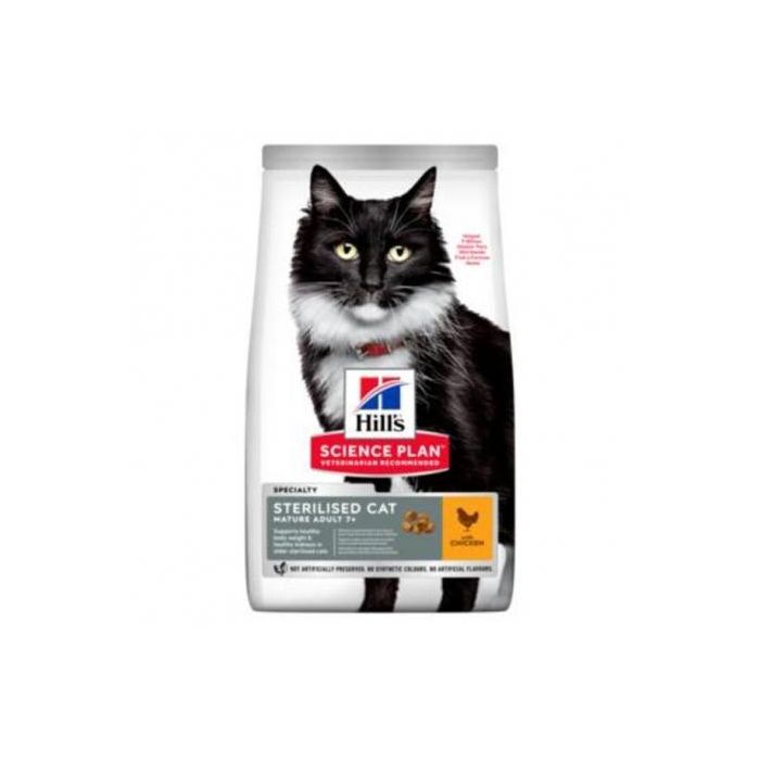 Hill's Feline Mature 7+ Sterilised Pollo 1,5 kg