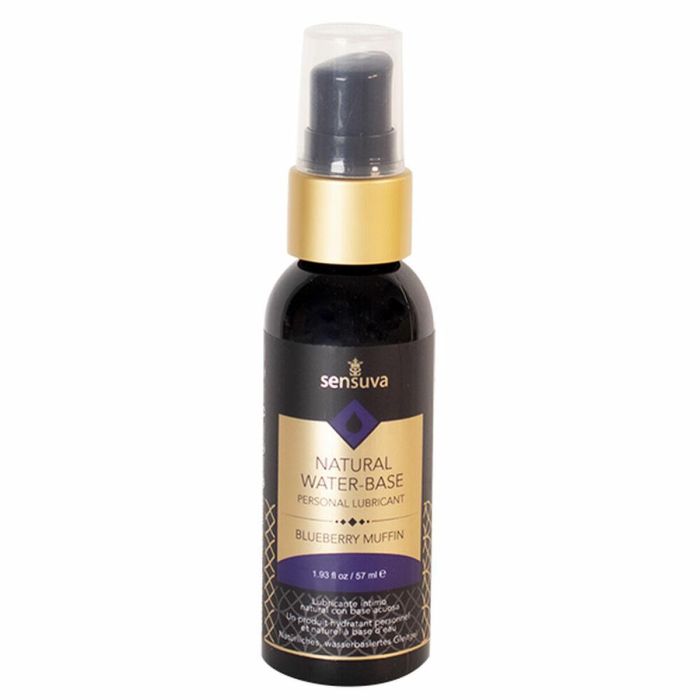 Lubricante de Base Acuosa Sensuva Blueberry Muffin 57 ml Lubricante de Base Acuosa Sensuva Blueberry Muffin 57 ml