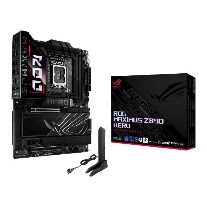 Placa base - ASUS - MAXIMUS Z890 HERO - DDR5 - PCIe 4.0 - USB 3.2