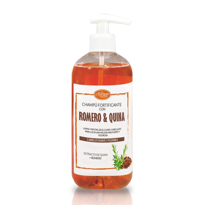 NURANA Champú Fortificante Romero & Quina para Mujer 500 ml
