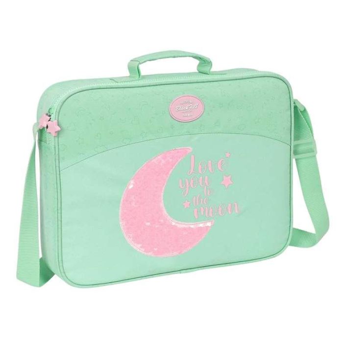 Cartera Extraescolar Safta Resistente Reciclada Blackfit8 Moon 280x380x60 mm Cartera Extraescolar Safta Resistente Reciclada Blackfit8 Moon 280x380x60 mm