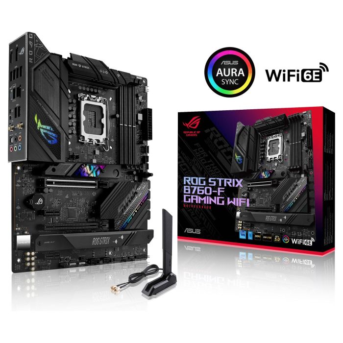 ASUS ROG STRIX B760-F GAMING WiFi Placa Base LGA 1700 DDR5 4