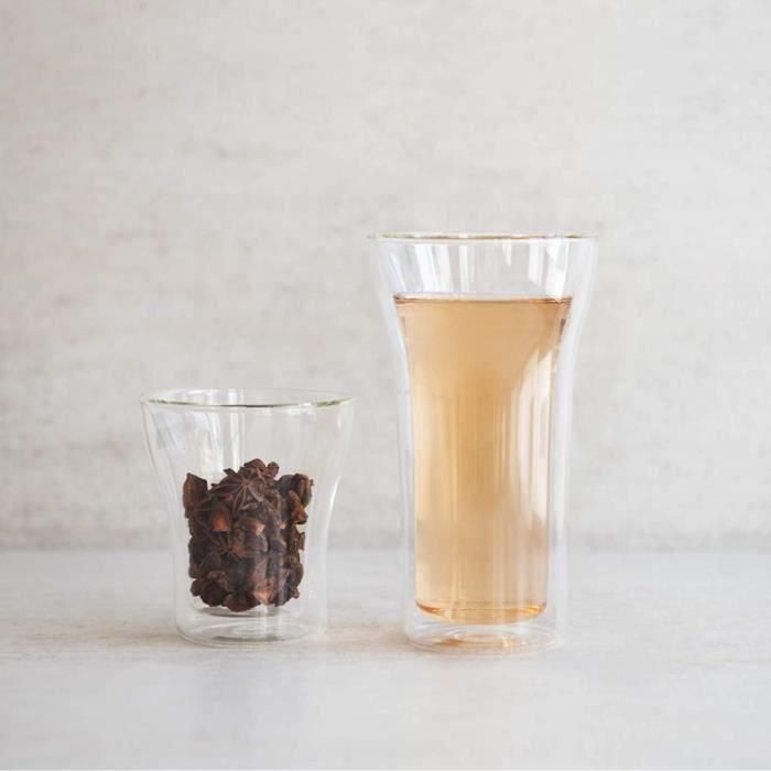 Bodum BOD0727015530215 - Juego de 2 Vasos Assam de Doble Pared, 0,2 L Transparente 3 Bodum BOD0727015530215 - Juego de 2 Vasos Assam de Doble Pared, 0,2 L Transparente 3