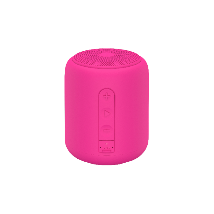 JVC Altavoz Bluetooth Portátil SP-SG10BTP Rosa 5W RMS Batería 8h IPX2 2