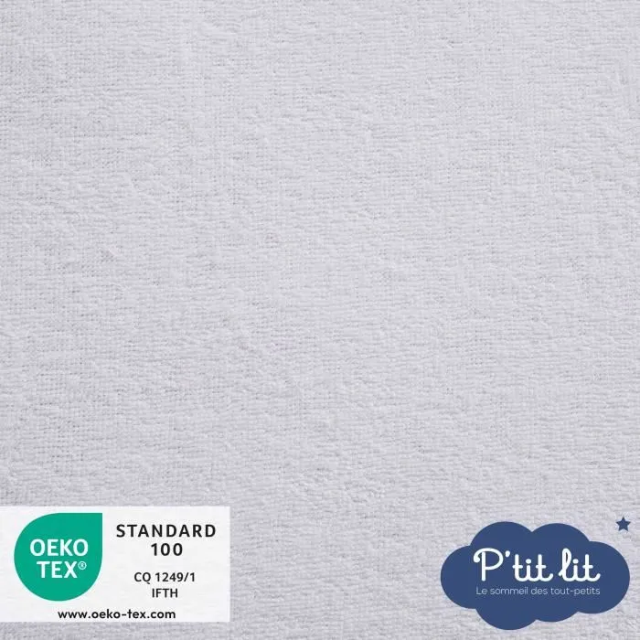 P'Tit Lit PTI1708632639884 Protector de Colchón para Bebé Antiacáros Impermeable Lazo 100% Algodón para Moisés Capazo Cochecito 40x80 cm 3 P'Tit Lit PTI1708632639884 Protector de Colchón para Bebé Antiacáros Impermeable Lazo 100% Algodón para Moisés Capazo Cochecito 40x80 cm 3