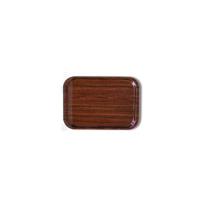 Bandeja Classic ROLTEX 47x36 cm Nogal - Melamina Bandeja Classic ROLTEX 47x36 cm Nogal - Melamina