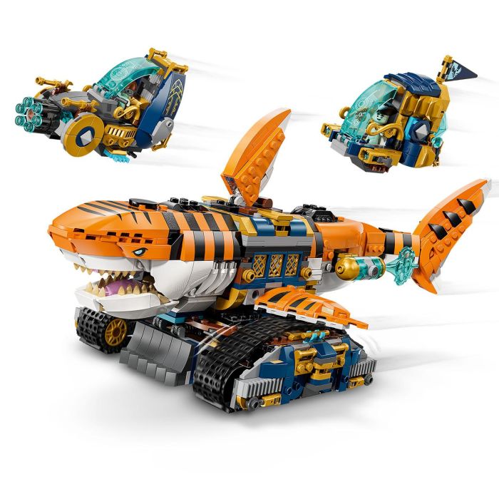 LEGO 71515 Tanque Tiburón Tigre DREAMZzz Lego para Niños +9 años, 1548 Piezas 3