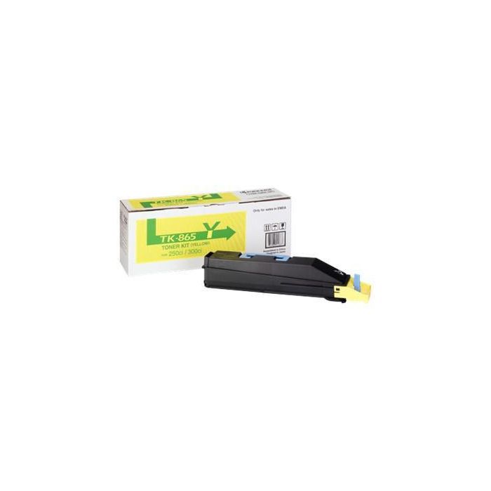 Toner Tk865Y Kyocera -Mita Copiadora Amarillo Taskalfa 200Ci - 300Ci 12.000 Paginas