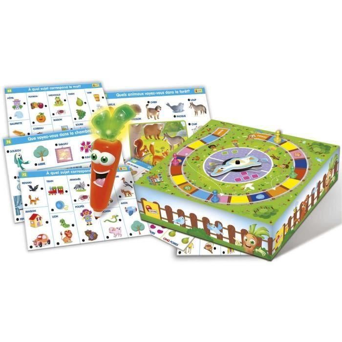 Carotina 1000 preguntas - caja de juego de preguntas - LISCIANI 1 Carotina 1000 preguntas - caja de juego de preguntas - LISCIANI 1