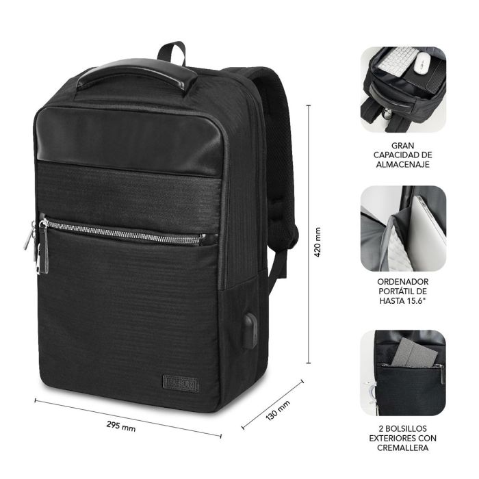 Mochila de Negocios Business V2 Ap Backpack 16" Black 3