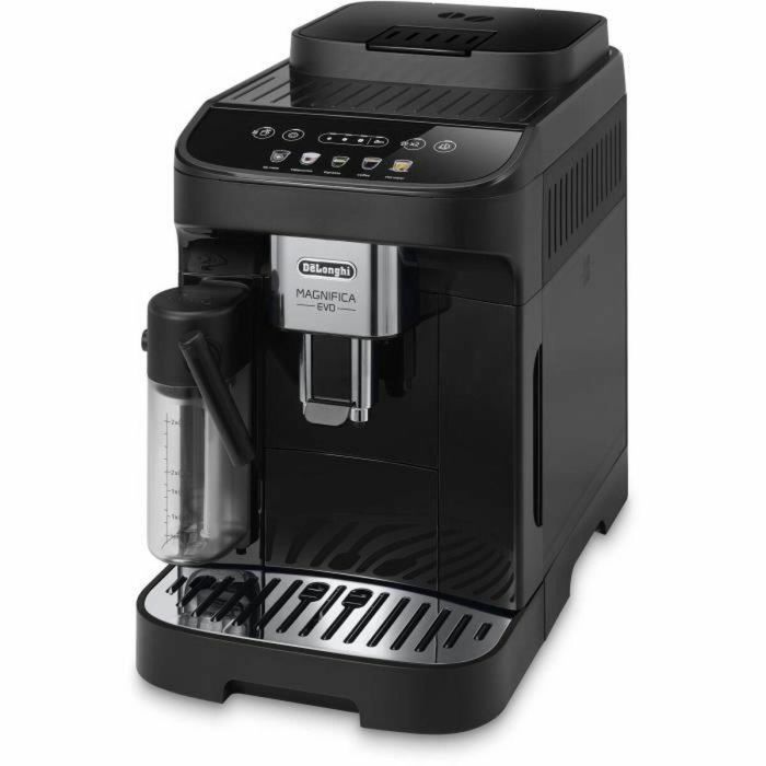 De'Longhi Magnifica Evo, Cafetera espresso con molinillo, tecnología de bebidas lácteas, ECAM290.61.B, Negro 3