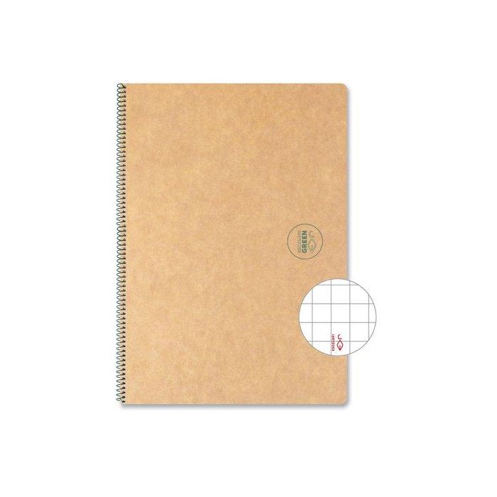 Bloc Escolofi Tapa Dura A4 100H Cuadricula 5X5 80G Ecologico 5 unidades