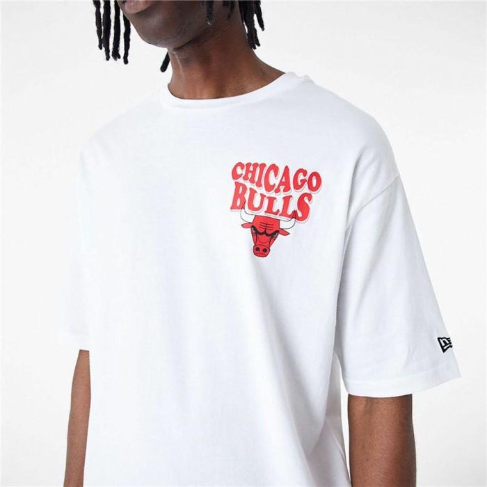 Camiseta de Manga Corta Hombre New Era SCRIPT OS TEE CHIBUL 60435518 Blanco (M) 4 Camiseta de Manga Corta Hombre New Era SCRIPT OS TEE CHIBUL 60435518 Blanco (M) 4