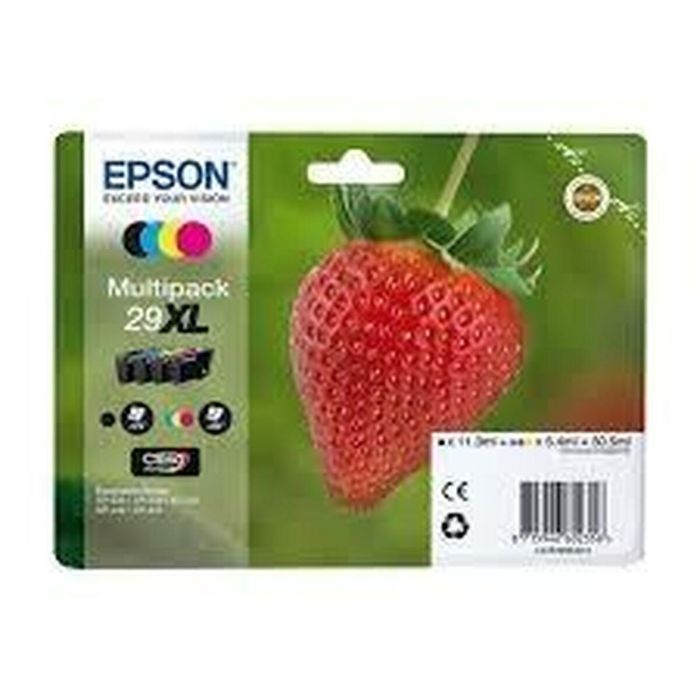 Cartucho de Tinta Original Epson Nº 29 XL Negro/Cian/Magenta/Amarillo (8 Unidades) (1 unidad) 1 Cartucho de Tinta Original Epson Nº 29 XL Negro/Cian/Magenta/Amarillo (8 Unidades) (1 unidad) 1