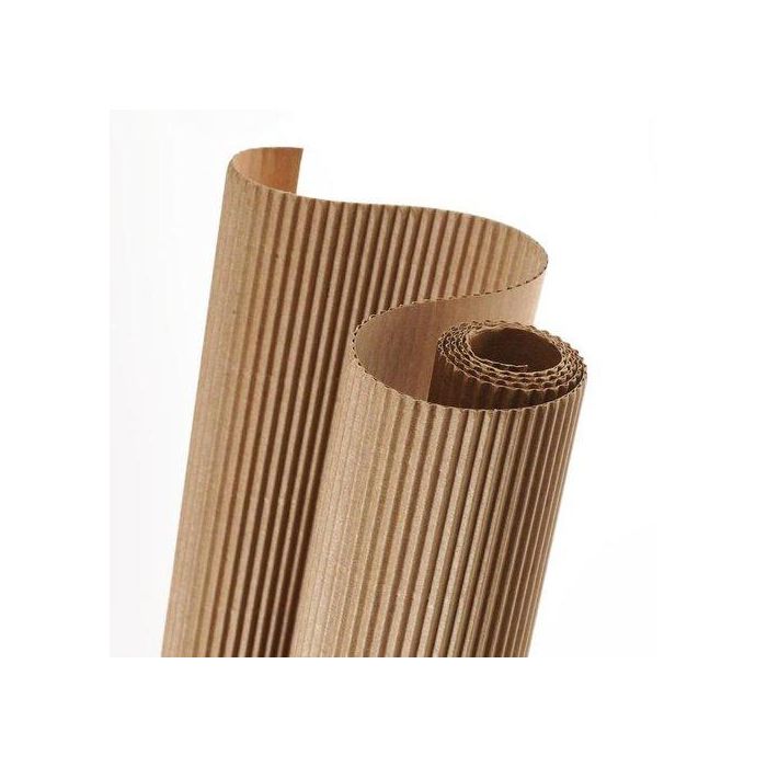 Carton Ondulado Canson 300G Rollo 0,5X0,7 M Natural Paquete De 10