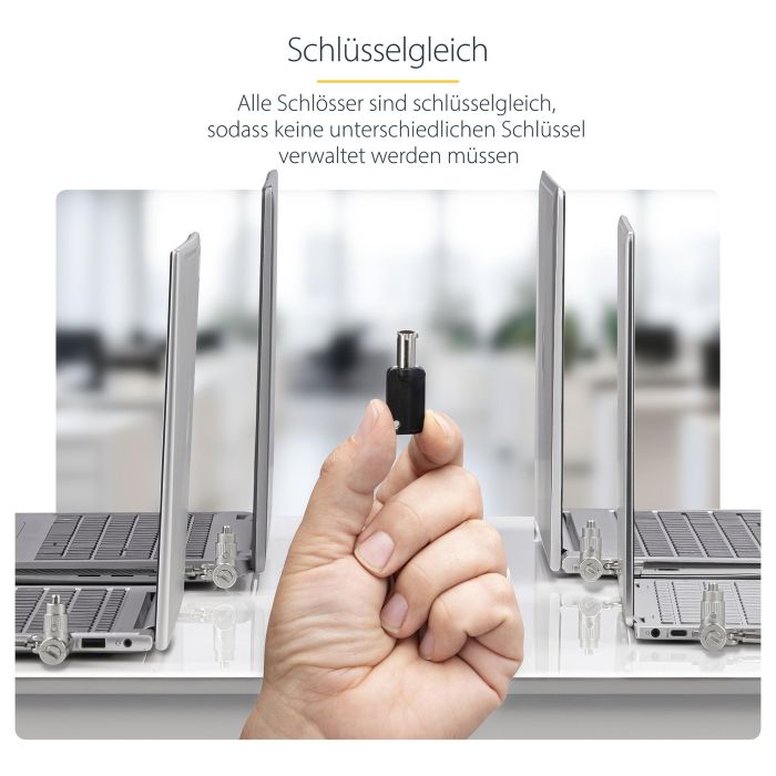 Videocámara de Vigilancia Startech UNIVKA25-LAPTOP-LOCK Videocámara de Vigilancia Startech UNIVKA25-LAPTOP-LOCK