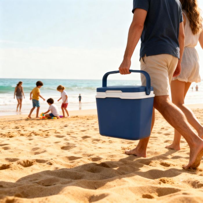 Inde Nevera Portátil Aquapro, 15 Litros, 2 Colores Surtidos, Dimensiones: 24.1 x 31 x 32.6 cm, Peso: 7.39 kg (4 Unidades)