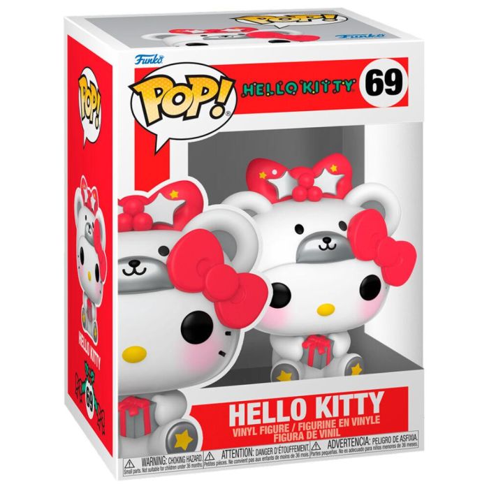 Funko Figura POP Sanrio Hello Kitty Polar Bear Vinilo 9cm 1