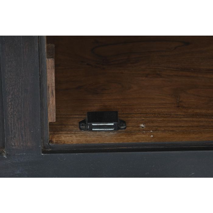 Buffet DKD Home Decor Negro Negro 45 x 86 x 200 cm 7 Buffet DKD Home Decor Negro Negro 45 x 86 x 200 cm 7