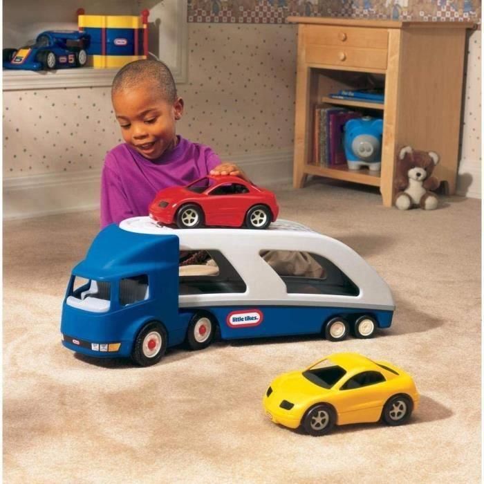 Little Tikes Portacoches Gigante para Niños +3 Años - Incluye 2 Coches Deportivos de Plástico Resistente con Rampa 5 Little Tikes Portacoches Gigante para Niños +3 Años - Incluye 2 Coches Deportivos de Plástico Resistente con Rampa 5