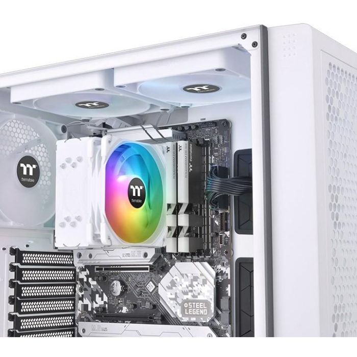 K Cooler Thermaltake UX200 SE Air Cooler ARGB MB Sync White 4