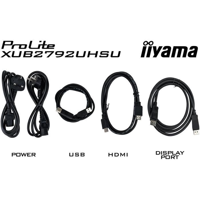 Iiyama ProLite XUB2792UHSU-B6 Monitor 27" 4K Ultra HD IPS, USB-C, Altavoces, Negro 7 Iiyama ProLite XUB2792UHSU-B6 Monitor 27" 4K Ultra HD IPS, USB-C, Altavoces, Negro 7
